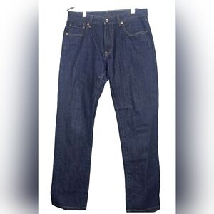 UNIQLO Mens Blue Denim Jeans 32 x 34 Relaxed Fit - Preowned